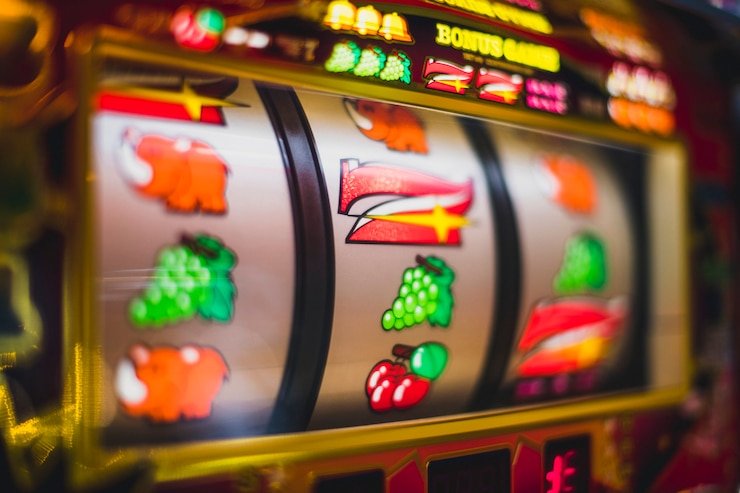 Meja roulette playwin77 dengan dealer studio multi-kamera di layar mobile